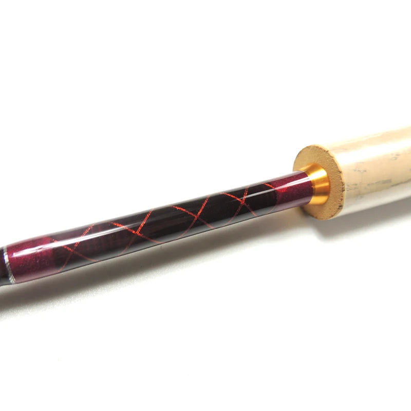 Colour Spinning Rod  Carbon 1.8m 2.1m  2 Section Lure Weight 10-40g  Cork Handle 2 Piece Spinning Rod Original Spinning Rod