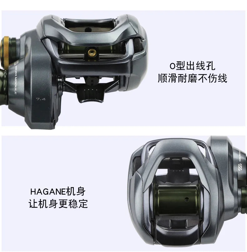 2022 100% Original Shima Curado Dc Wheels 200HG 201HG 200XG 201XG Carp Electric Baitcasting Saltwater Fishing Reels