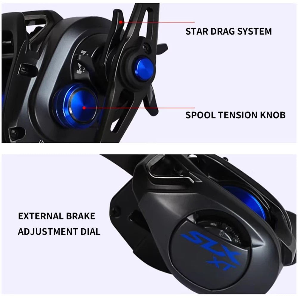 100%Original Wholesale Supply 23 SLX 150 151 150XG 151XG 150HG 151HG Baitcasting Fishing Reel for Freshwater & Saltwater Fishing