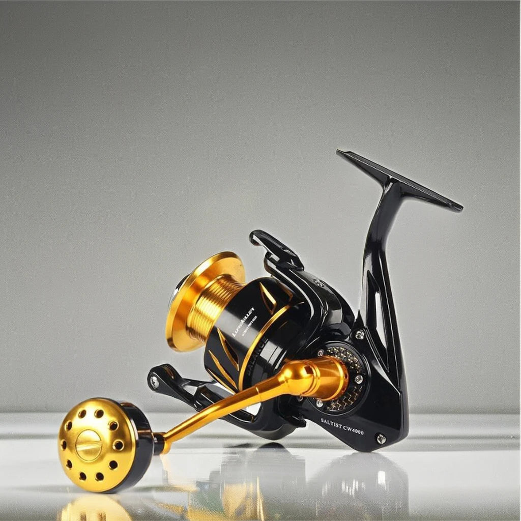 Lurekiller 9BB Stainless Steel Spinning Reel 12-35kg Drag 5.2:1 Gear Saltwater Fishing