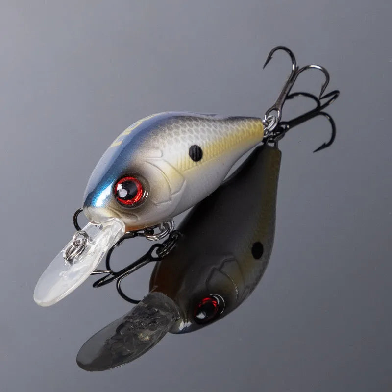 NOEBY 45mm 8g Crankbaits Fishing Lure Floating Wobblers Artificial Hard Bait for Pike Trout Swimbaits Crank Fishing Lures