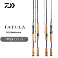 21 Style Genuine DAIWA TATULA CS Q Carbon 5-Section Long Distance Lure Fishing Rod for Sea Bass and Perch Fishing Rod