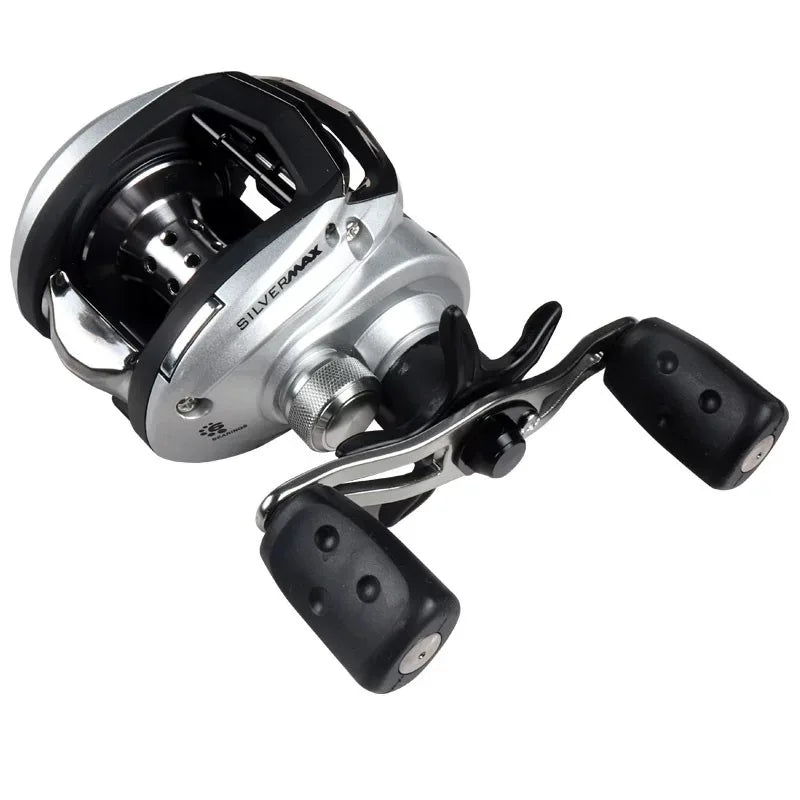 Abu Garcia SILVER MAX3 6.4:1 5+1BB 8kg Right Hand Baitcasting Fishing Reel Bass Freshwater Baitcasting Fishing Reel