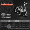 CHILENT KINGSNAKE II 1500-3000 Spinning Reels  Dense Cable Arrangement Function Carbon Fiber Body Screw Handle Lure Fishing Reel