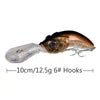 High-end 10cm/12.8g LURE MINNOW Live Bait Blood Groove Hook Long Tongue Swing Plastic Material Bass Sea Bass Bottom Fishing Lake
