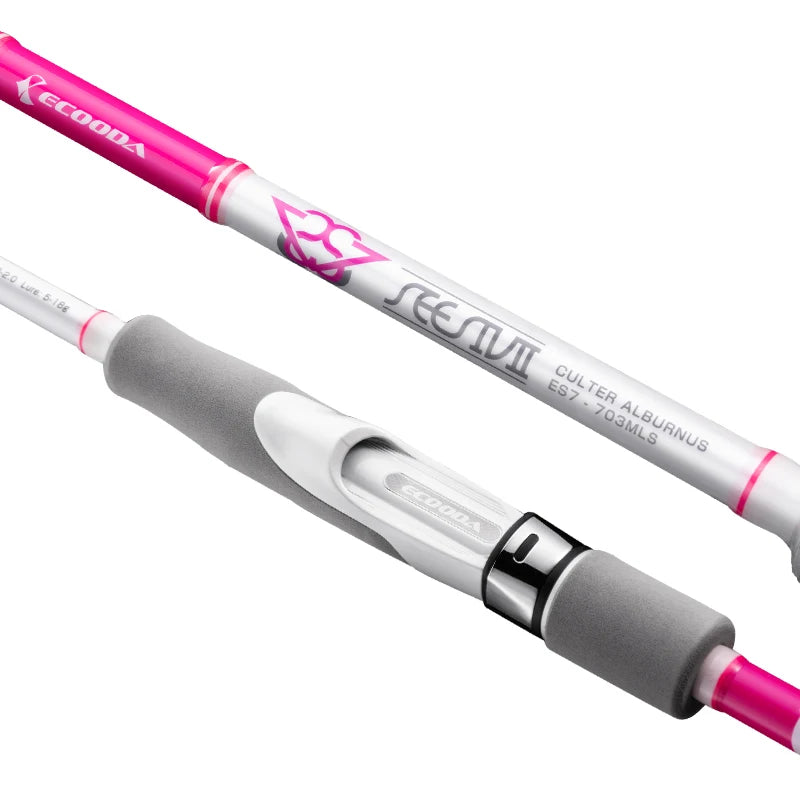 ECOODA Original Factory New ES7 Spinning Lurd Rod Freshwater and Sea Fishing Rod 3 Sections 2.13m 2.44m