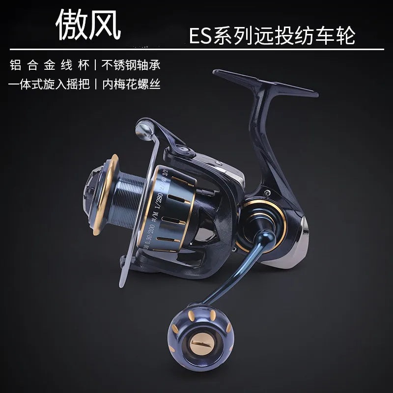 Spinning Reel Aluminum Reinforced Alloy Body OEM