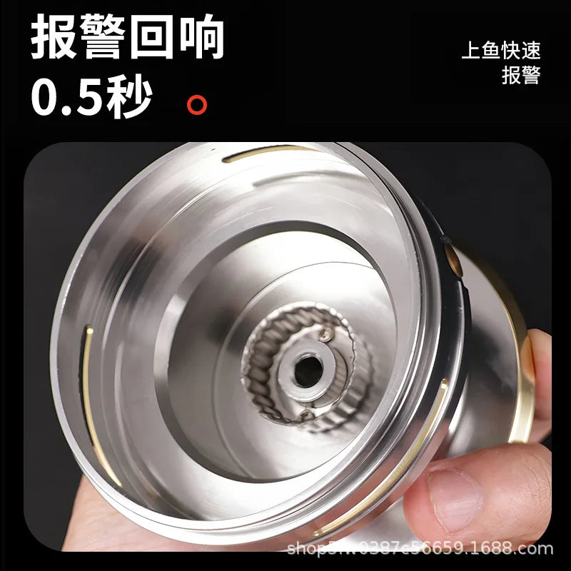 Anchor Fish Spinning Reel Giant Long Throw NGK10000 Sea Fishing Full Metal Aluminum Alloy 4.8:1 Gear Ratio 550g Left Hand
