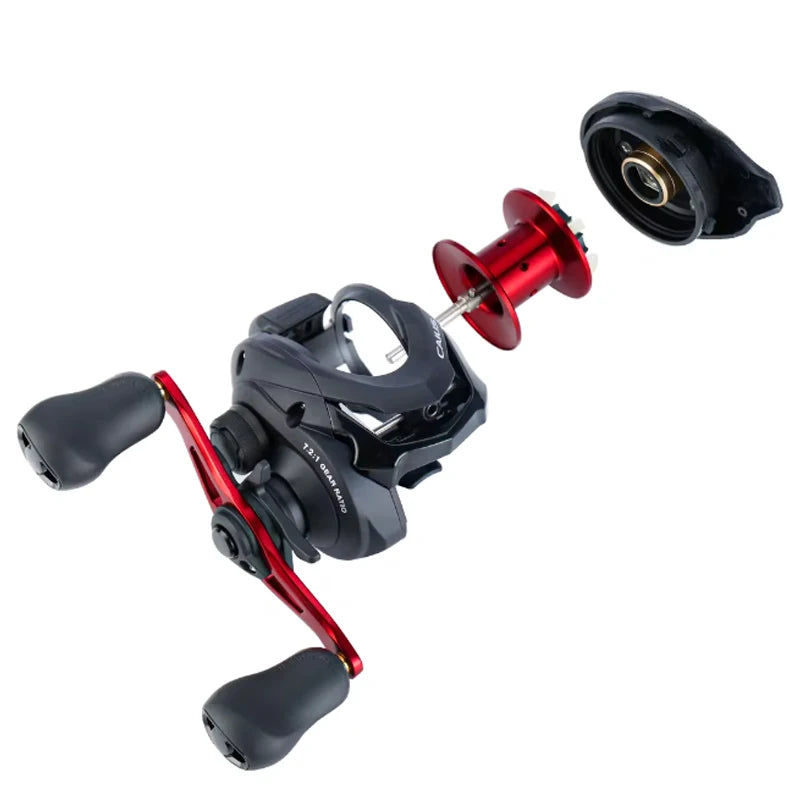 100% Original Shimano 24 Caius Wheels 150HG 151HG 7.2:1 Gear Ratio Carp Baitcasting Olta Makinesi Fishing Reels