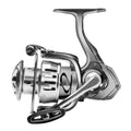 SAMOLLA Spinning Reel Aluminum Alloy Plastic Body 5.2:1 Gear Ratio 5 Bearings Interchangeable Handle Lake Fishing Right Metal