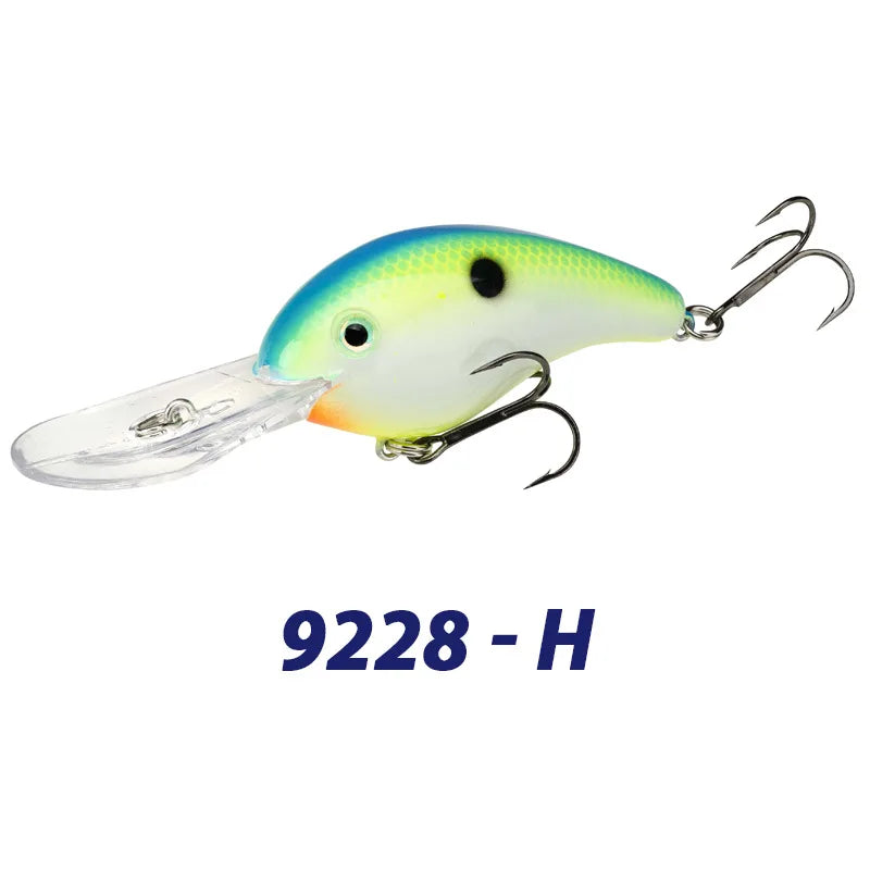 Lure Bait Rocker Fat Boy Artificial Hard Lure 40mm/47g Long-distance Casting Catch Bass Lifelike Bionic 9228
