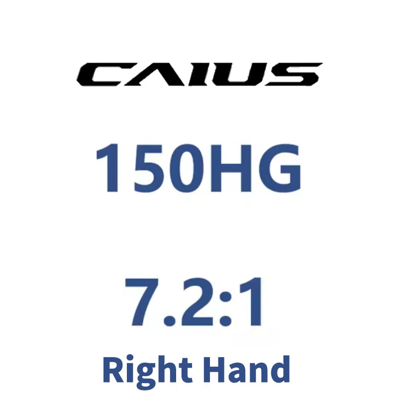 100% Original Shimano 24 Caius Wheels 150HG 151HG 7.2:1 Gear Ratio Carp Baitcasting Olta Makinesi Fishing Reels