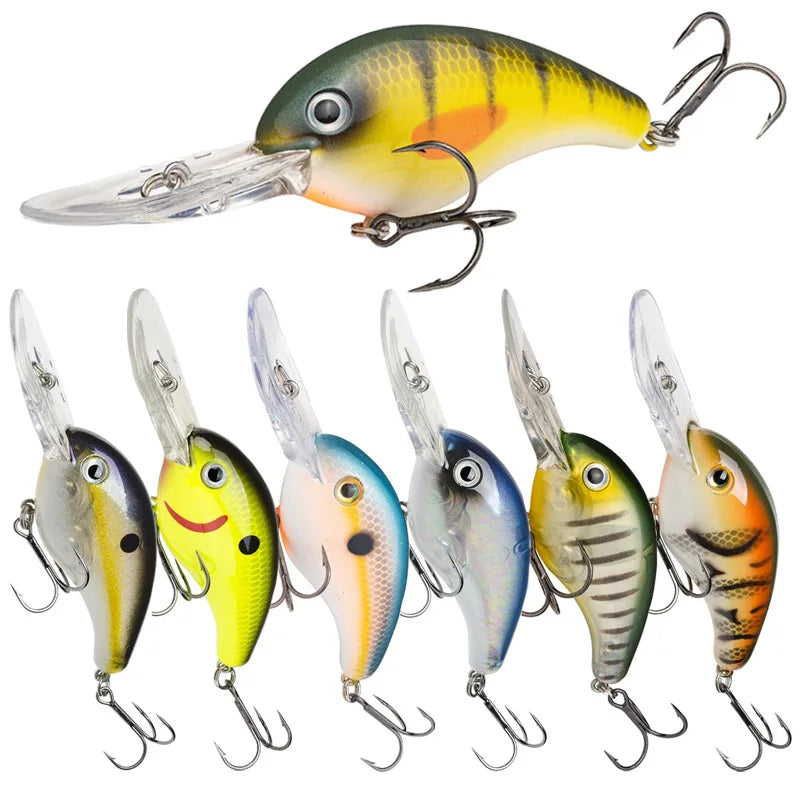 Lure Bait Rocker Fat Boy Artificial Hard Lure 40mm/47g Long-distance Casting Catch Bass Lifelike Bionic 9228
