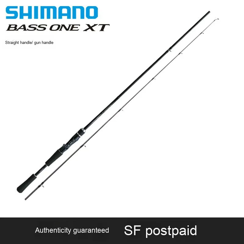 Japan Original Bassone XT Ultra Light ML Carbon Lure Rod Slow Action Long-Range Targeted for Bottom Bass Fishing