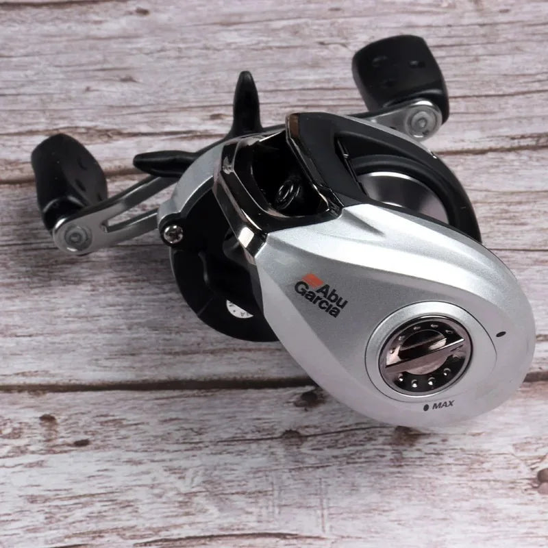 Abu Garcia SILVER MAX3 6.4:1 5+1BB 8kg Right Hand Baitcasting Fishing Reel Bass Freshwater Baitcasting Fishing Reel