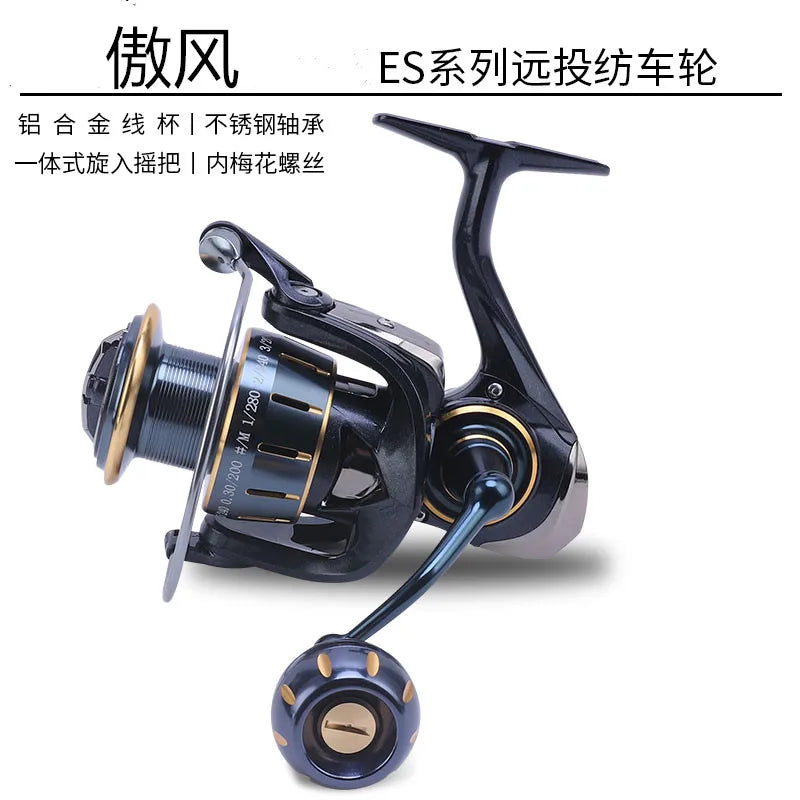 Spinning Reel Aluminum Reinforced Alloy Body OEM