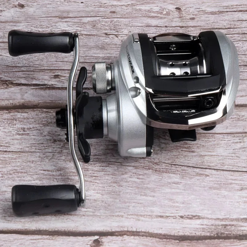 Abu Garcia SILVER MAX3 6.4:1 5+1BB 8kg Right Hand Baitcasting Fishing Reel Bass Freshwater Baitcasting Fishing Reel