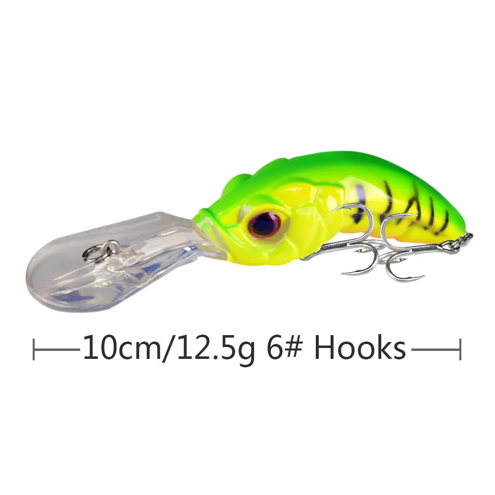 High-end 10cm/12.8g LURE MINNOW Live Bait Blood Groove Hook Long Tongue Swing Plastic Material Bass Sea Bass Bottom Fishing Lake