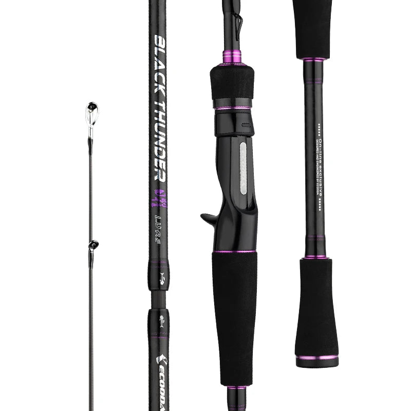 ECOODA Original Factory Wholesale   Sections Hand Spinning Casting Travel Lure Rod Durable Tackle Kit