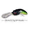 High-end 10cm/12.8g LURE MINNOW Live Bait Blood Groove Hook Long Tongue Swing Plastic Material Bass Sea Bass Bottom Fishing Lake