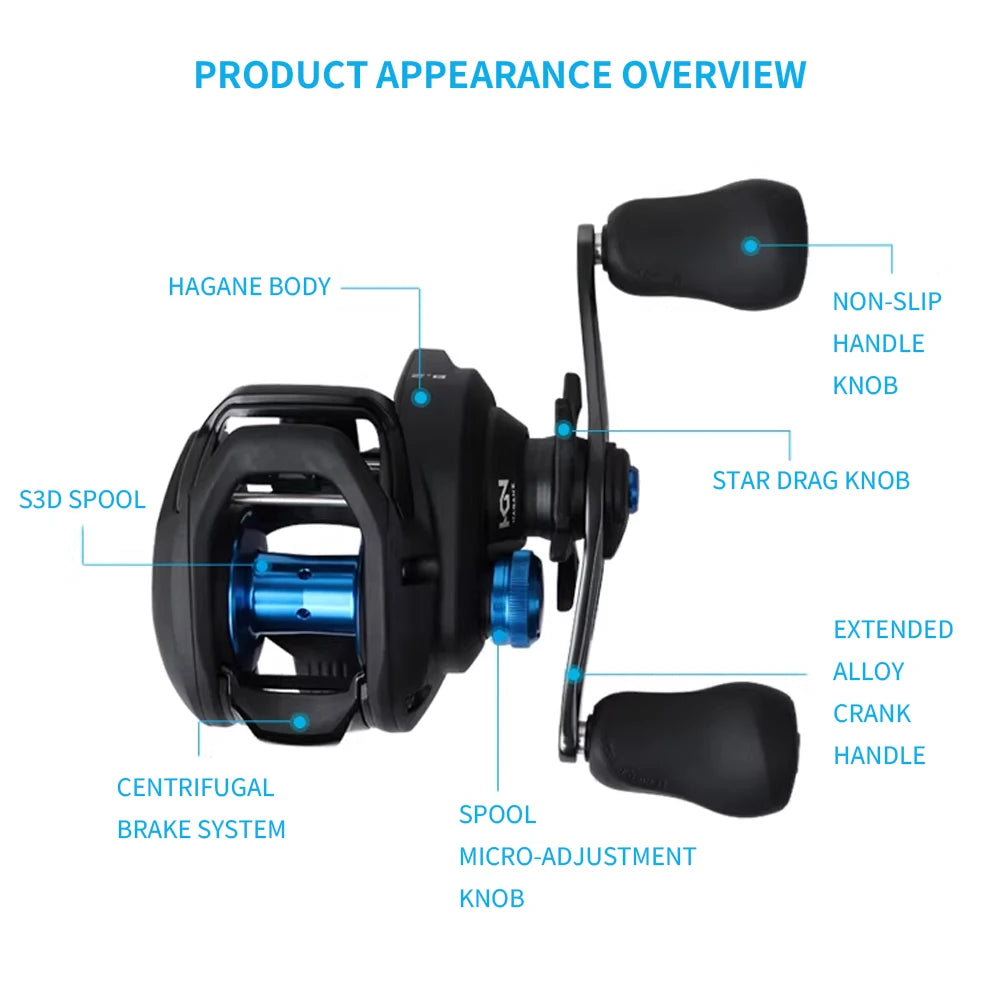 100%Original Wholesale Supply 23 SLX 150 151 150XG 151XG 150HG 151HG Baitcasting Fishing Reel for Freshwater & Saltwater Fishing