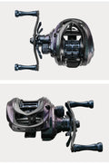 WildTrek Ultra-Light Baitcasting Reel 125g Carbon Frame Right Hand 6.5:1 Gear Ratio 5kg Max Drag 6BB+RB Bearings Anti-Reverse