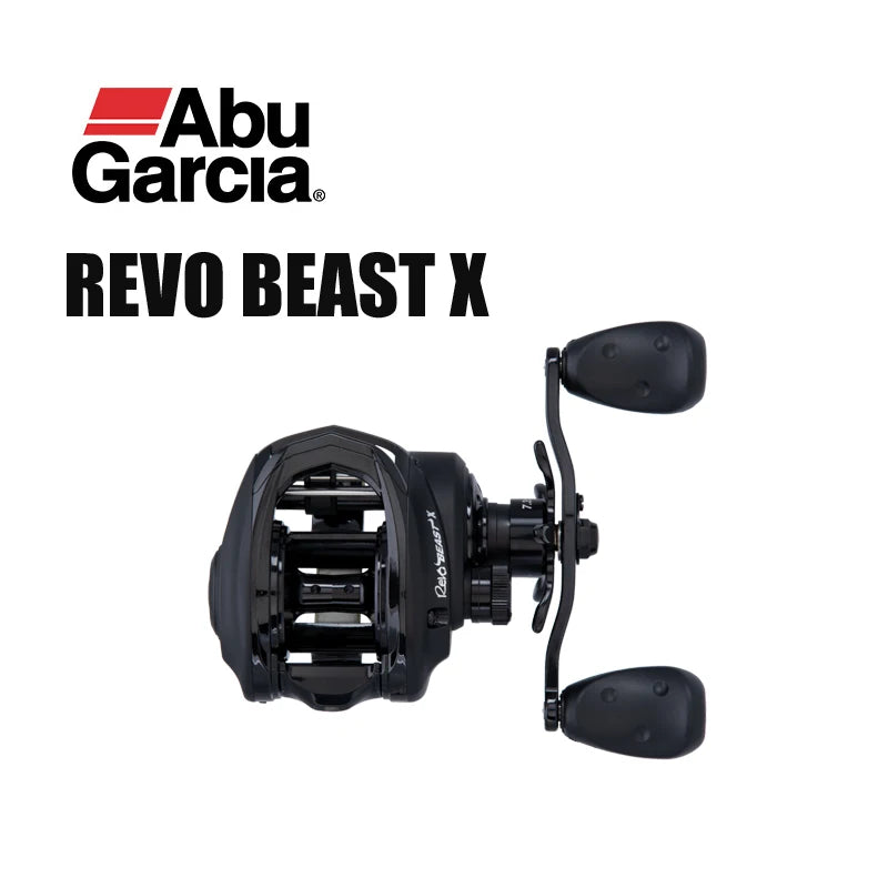 Original Abu Garcia REVO BEAST X Baitcasting Fishing Reel Magtrax Break System 7+1BB 11KG Low Profile Saltwater Fishing Tackle