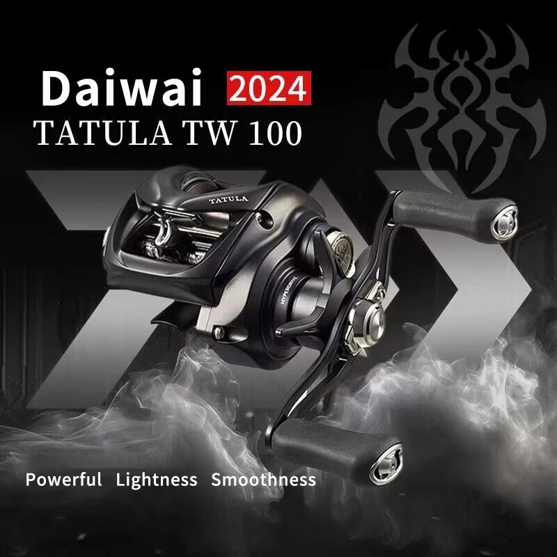 DAIWA TATULA Baitcasting Reels 100 With Left or Right Handle Saltwater Casting 7+1BB Original Agent Baitcasting Fishing Reel