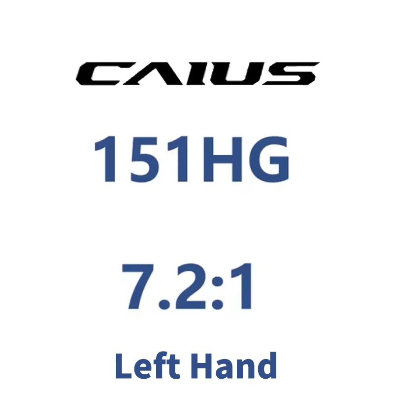 100% Original Shimano 24 Caius Wheels 150HG 151HG 7.2:1 Gear Ratio Carp Baitcasting Olta Makinesi Fishing Reels