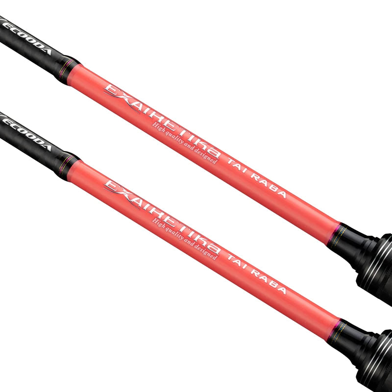 ECOODA Original Factory EETB Carbon Fiber Jig Fishing Rod Tai Raba Fishing Rod Tenya Game Fishing Rod 2.06M 2.13M