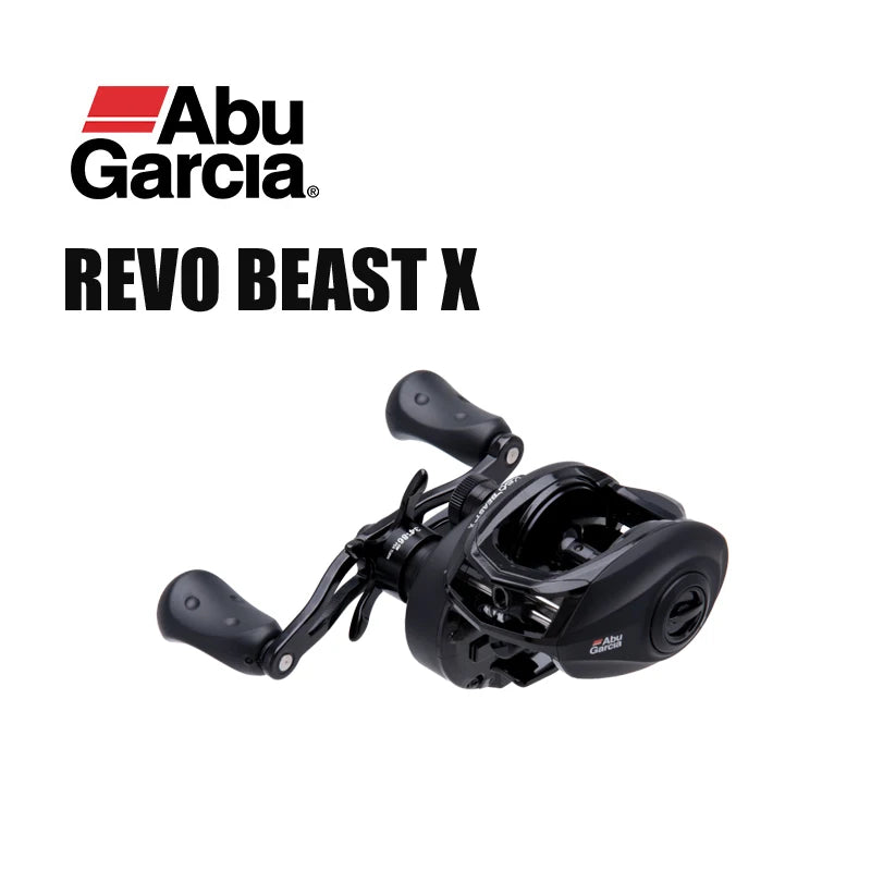 Original Abu Garcia REVO BEAST X Baitcasting Fishing Reel Magtrax Break System 7+1BB 11KG Low Profile Saltwater Fishing Tackle