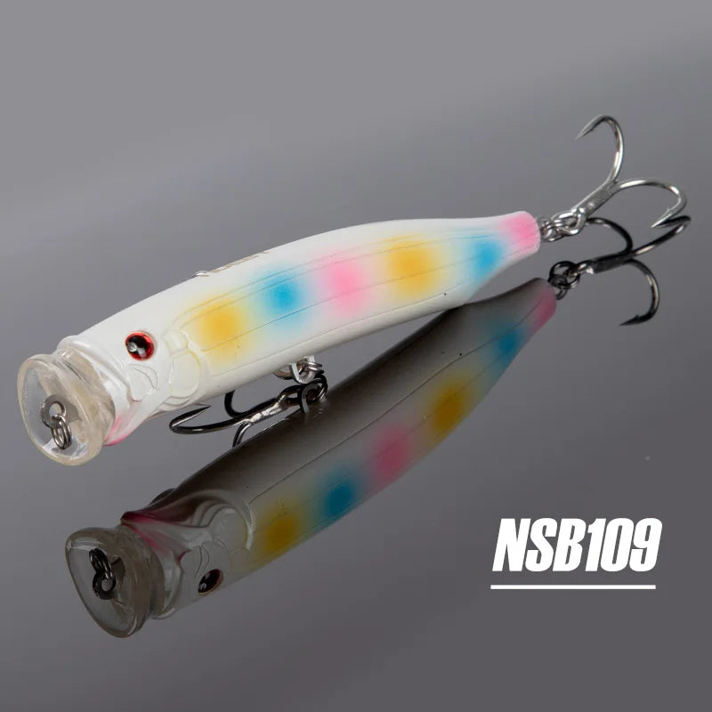 Noeby Feed Popper Fishing Lure 100 120 150mm Topwater Wobblers  9246 Hard Artificial Baits Topwater Saltwater Fishing Lures