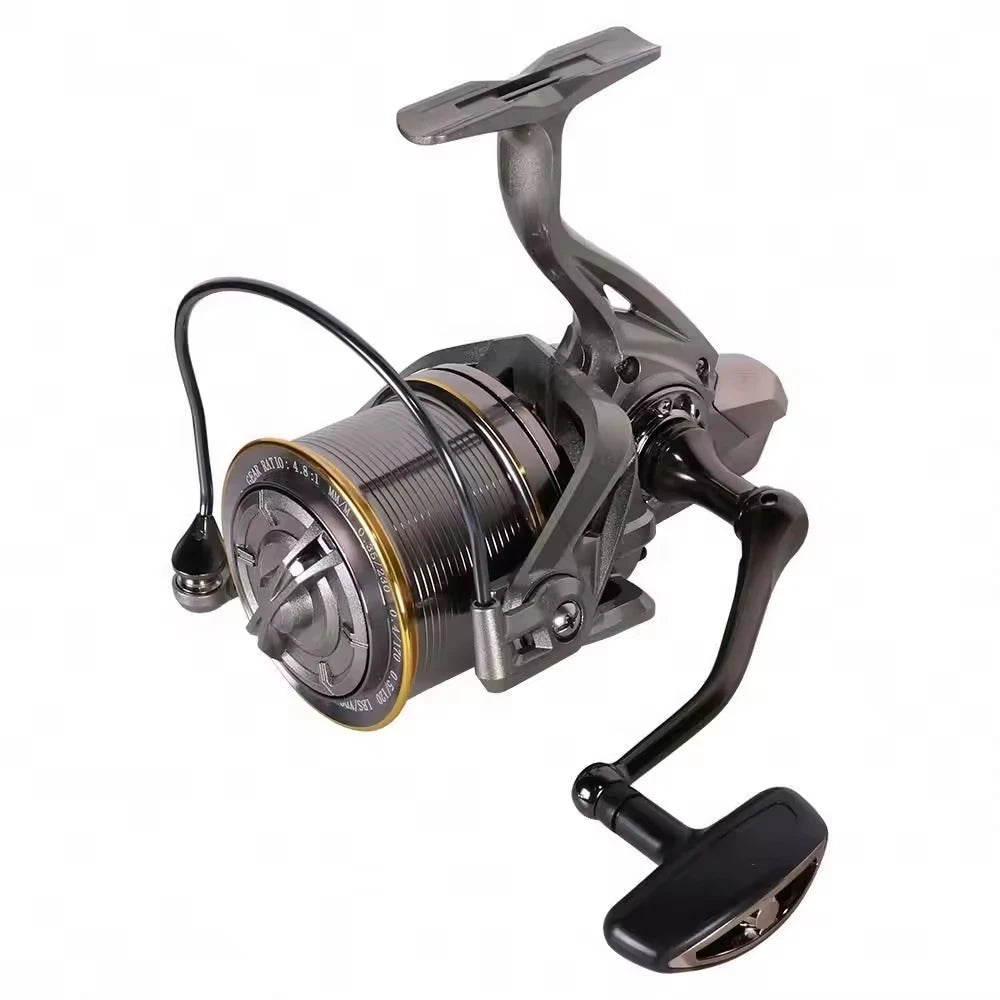 High Quality 8000/10000/12000/14000 Surf Fishing Reels Lightweight Metal Spinning Wheel Sea Boat Fishing Saltwater Carp Reel