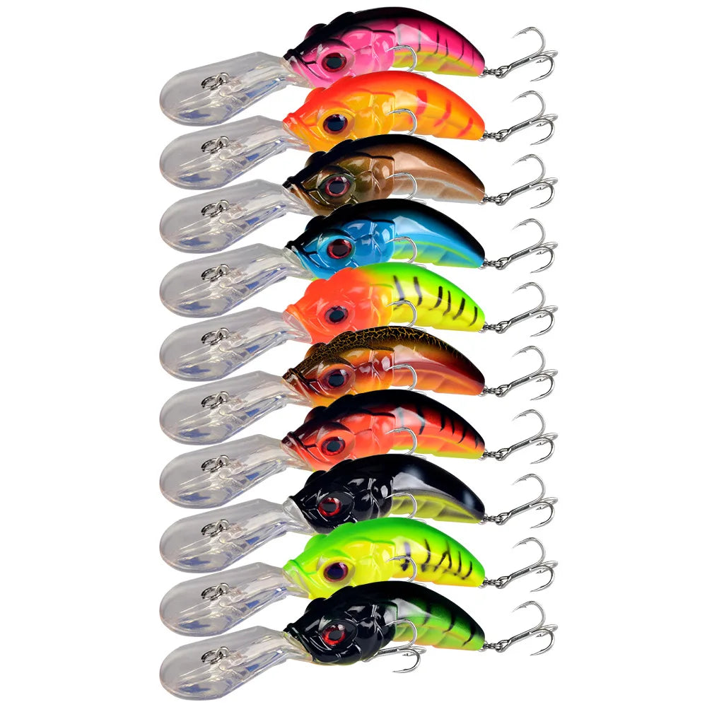High-end 10cm/12.8g LURE MINNOW Live Bait Blood Groove Hook Long Tongue Swing Plastic Material Bass Sea Bass Bottom Fishing Lake