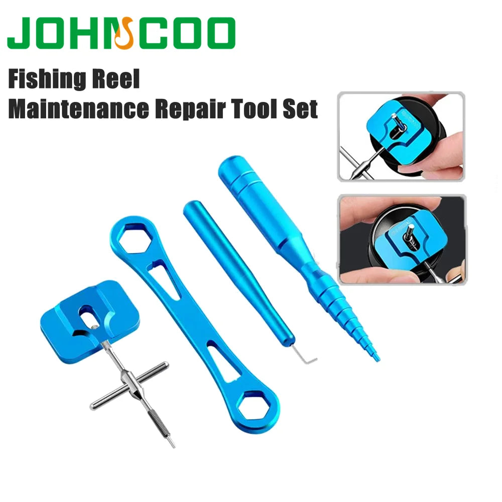 DIY Repair Tool Set Spinning Baitcasting Reel Parts Disassembly Pin Remover Fishing Reel Maintenance Tool Kit Fishing tackle