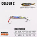 2026 New Micro Metal Jig 3g 5g Mini VIB Lure Sinking Iron Plate Spoon Casting Sequin Baits Ultralight Bass Trout Fishing Gear