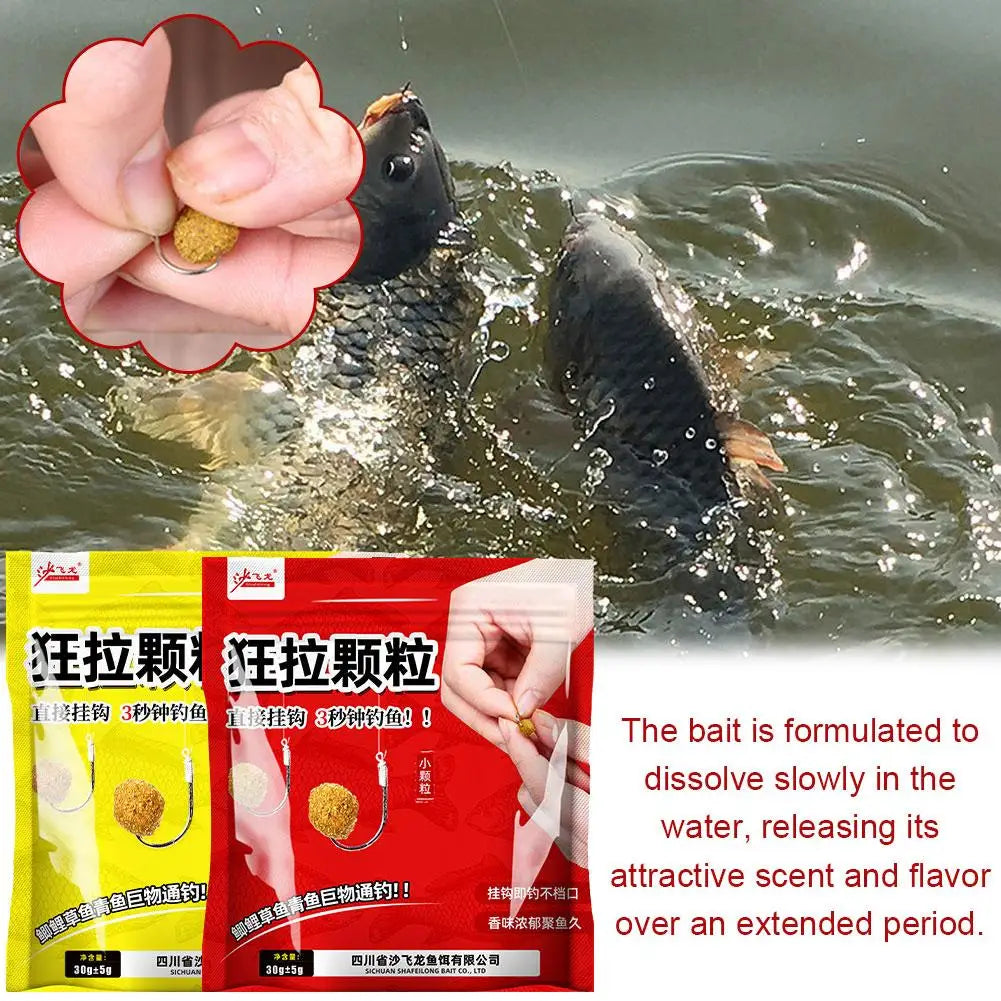 Fishing Bait Concentrated Fish Bait Flavor Additive for Most Fishing Equipment Fish Bait for Carp Grass Silver Carp Herring Snap
