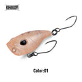 Kingdom Mini Popper Fishing Lure 1.5g 27mm 2.2g 34mm Floating Artificial Baits Topwater Crankbaits For Trout Bass Pike Fishing
