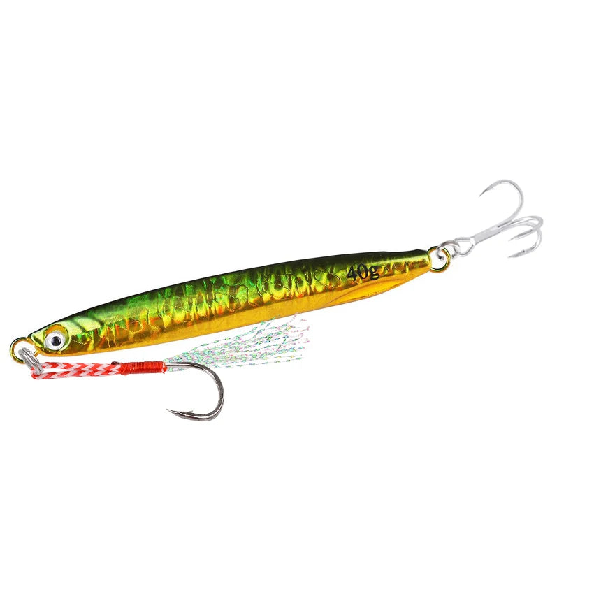 1/2/12pcs Jig Shore Jigging Spoon Casting Drag 7G 10G 14G 17G 21G 30G 40G SeaBass Lure Artificial Bait Fishing Gear