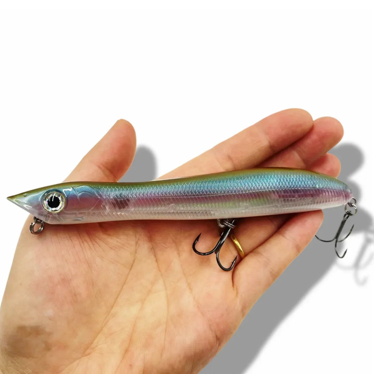 Patchinco Fishing Lure 140mm 26g Topwater Pencil Popper Wobbler For Fishing Seabass Top Water Baits Saltwater Surface Lures