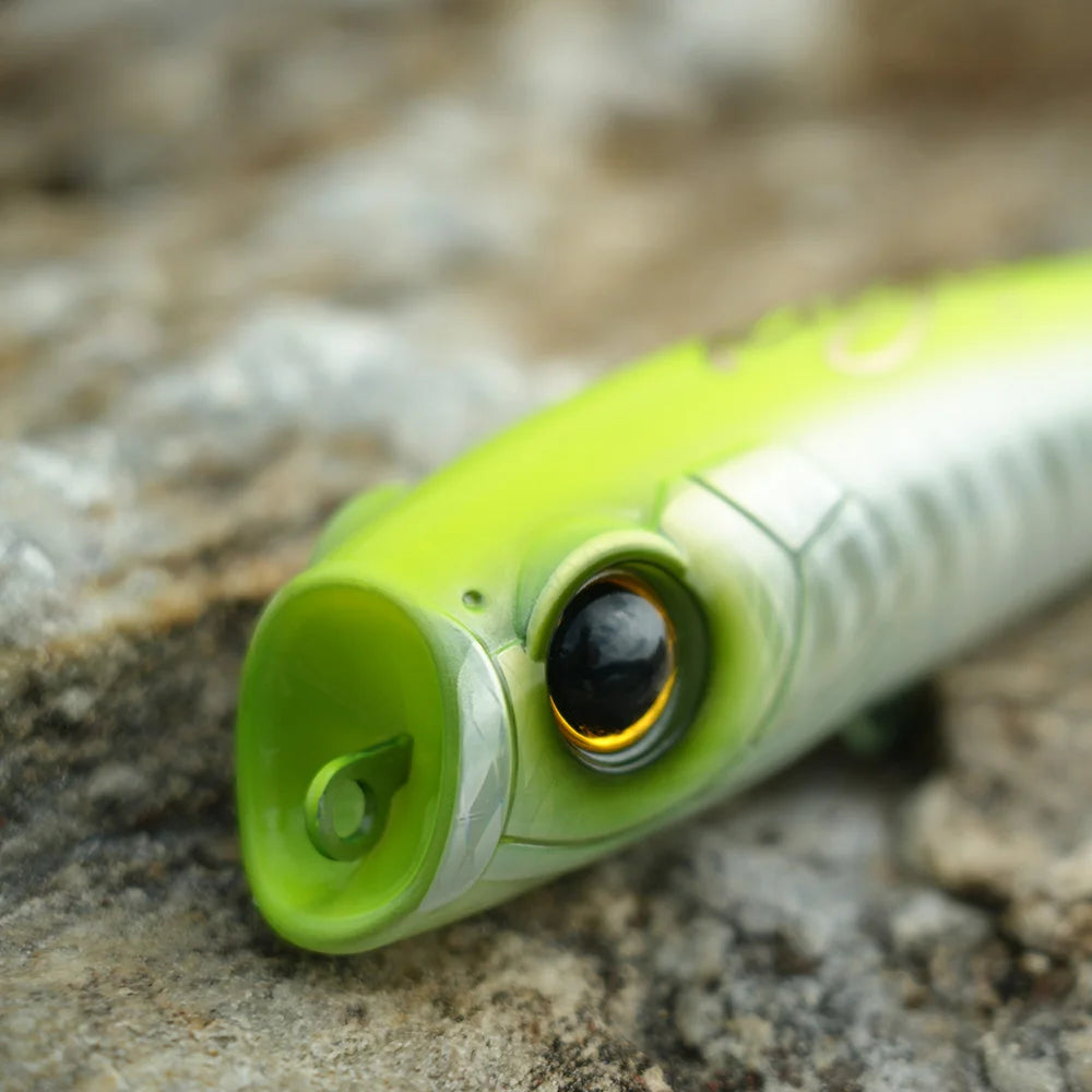 Kingdom Topwater Popper Fishing Lure 27g 43.5g 55g 78g Saltwater Artificial Bait Hard Wobblers For Sea Tuna GT Fishing Lure