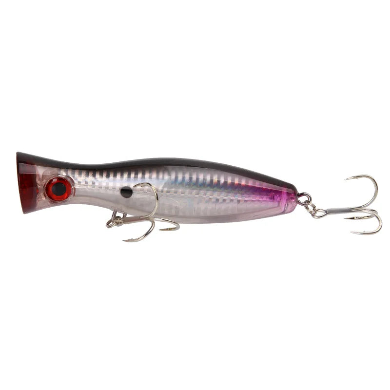 Popper Fishing Lures Weights 40g Large Poppers Top Water Lure Isca Artificial Hard Bait Fishing Tackle Articulos De Pesca