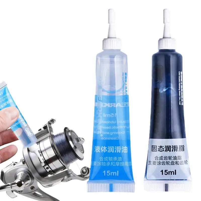 Fishing Reel Lubricant Fishing Reel Lubricating Oil Fishing Reel Protective Grease Maintenance Tools Kit Lubricant Oil Set