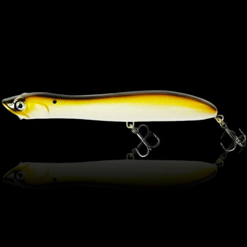 Fishing Lure 125mm 17g Topwater Pencil Popper Wobbler for Fishing Seabass Top Water Patchinko Baits Saltwater Surface Lures