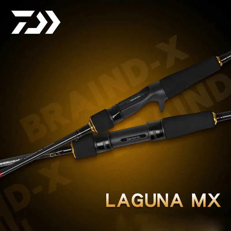 DAIWA Fishing Rod LAGUNA MX FUJI Rings Spinning/Casting Fishing Rod 1.84M - 2.49M Aluminum Carbon Fishing Stick
