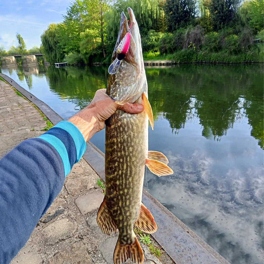 KINGDOM Floating Minnow 6g 6.5g Crankbait Wobblers Jerkbait Artificial Hardbait for Trout Bass Perch Pike Fishing Tackle Lures
