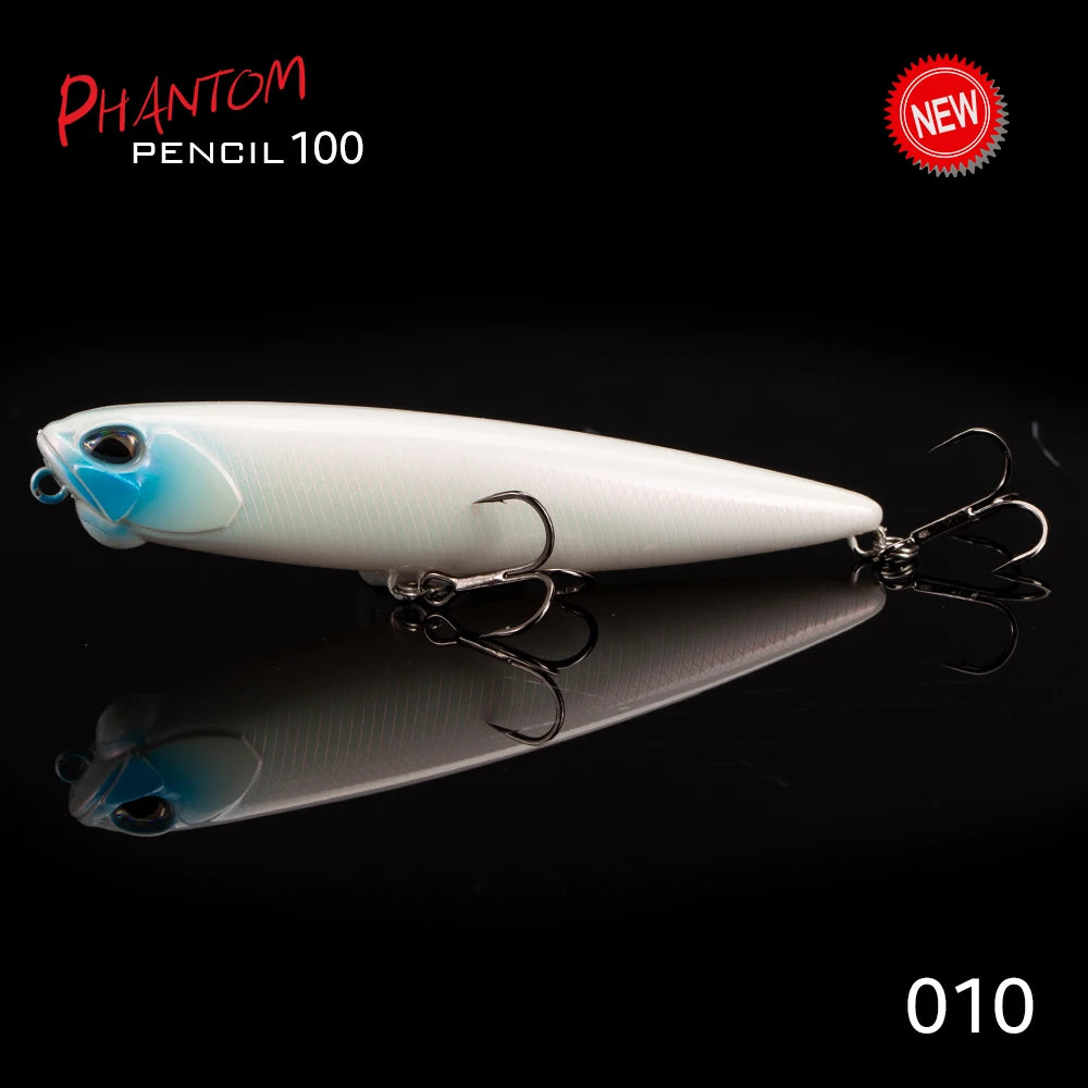Hunthouse REALIS PENCIL 65/100mm 5.5/14.5g Topwater Fishing Lure Stickbait Top water Swim Crankbait Pesca Artificial Fish Bait
