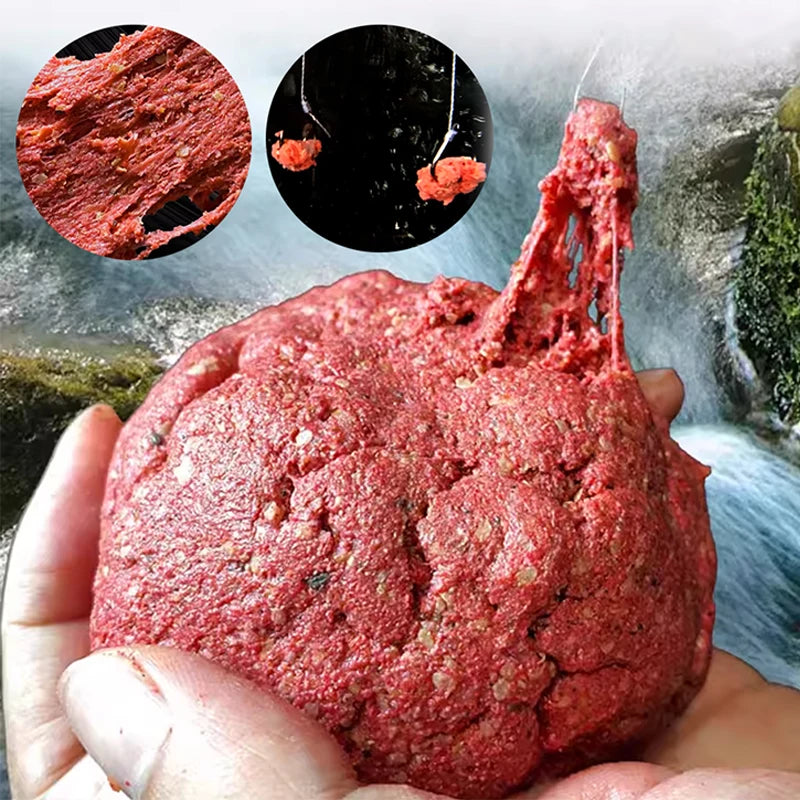 Stream Bait, Bloodworm Explosion, Fish Scent Tracking, Sticky Bait, Food Additive, Pesca Soft Bait