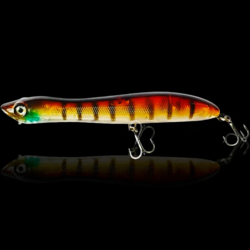 Fishing Lure 125mm 17g Topwater Pencil Popper Wobbler for Fishing Seabass Top Water Patchinko Baits Saltwater Surface Lures