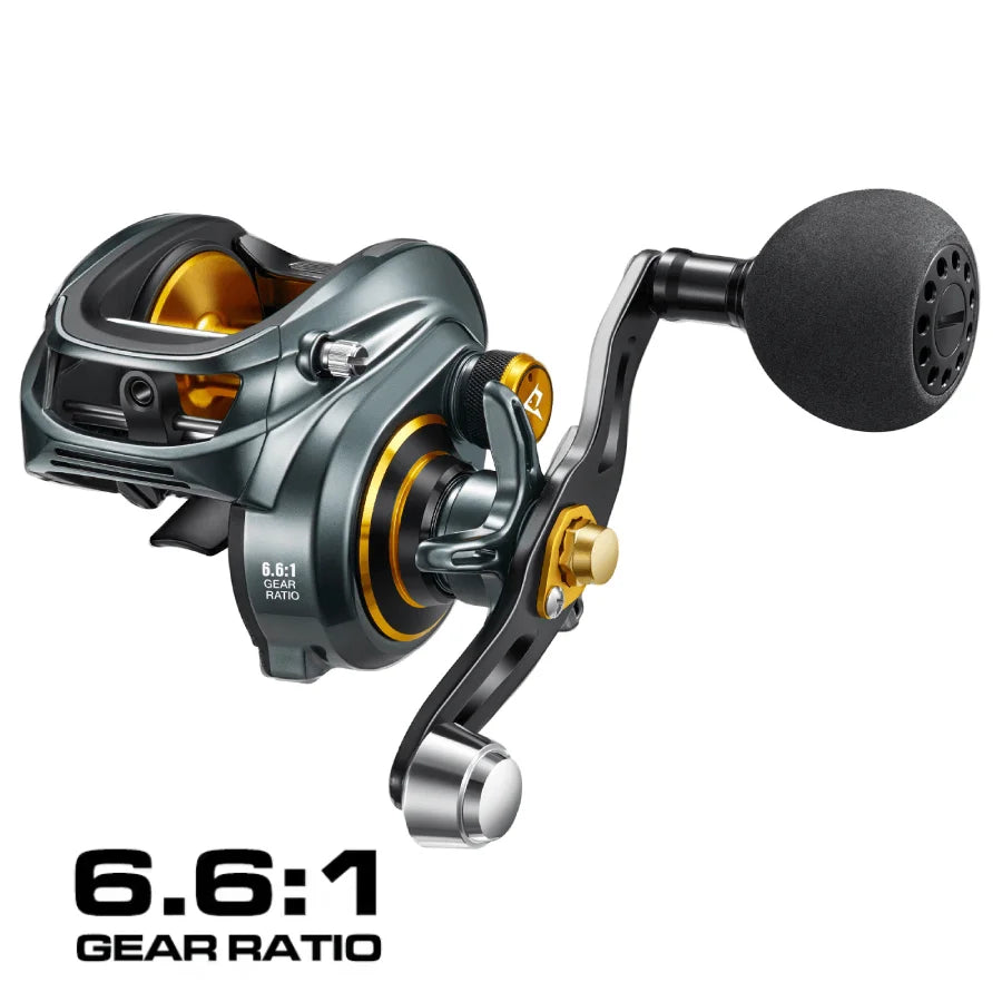Piscifun Alijoz Alinox 300 Low Profile Baitcasting Reel 15KG Max Drag 9 Bearings Aluminum Frame Freshwater Saltwater Reels